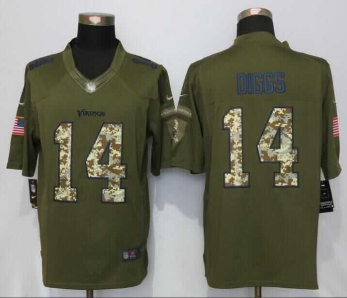 Nike Limited Minnesota Vikings #14 Dlggs Green Salute To Service Stitched NFL Jersey,We sell and wholesale Nike Limited Minnesota Vikings #14 Dlggs Green Salute To Service Stitched NFL Jersey on line form chian!