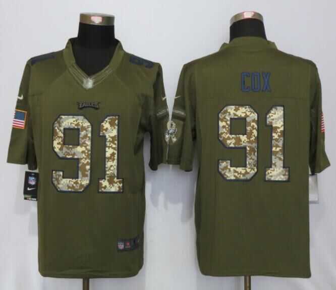 Nike Limited Philadelphia Eagles #91 Cox Green Salute To Service Stitched NFL Jersey,We sell and wholesale Nike Limited Philadelphia Eagles #91 Cox Green Salute To Service Stitched NFL Jersey on line form chian!