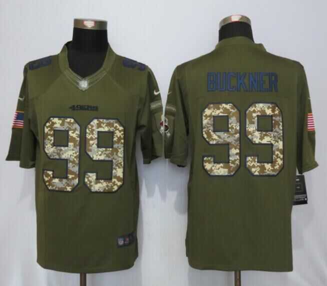 Nike Limited San Francisco 49ers #99 Buckner Green Salute To Service Stitched NFL Jersey,We sell and wholesale Nike Limited San Francisco 49ers #99 Buckner Green Salute To Service Stitched NFL Jersey on line form chian!