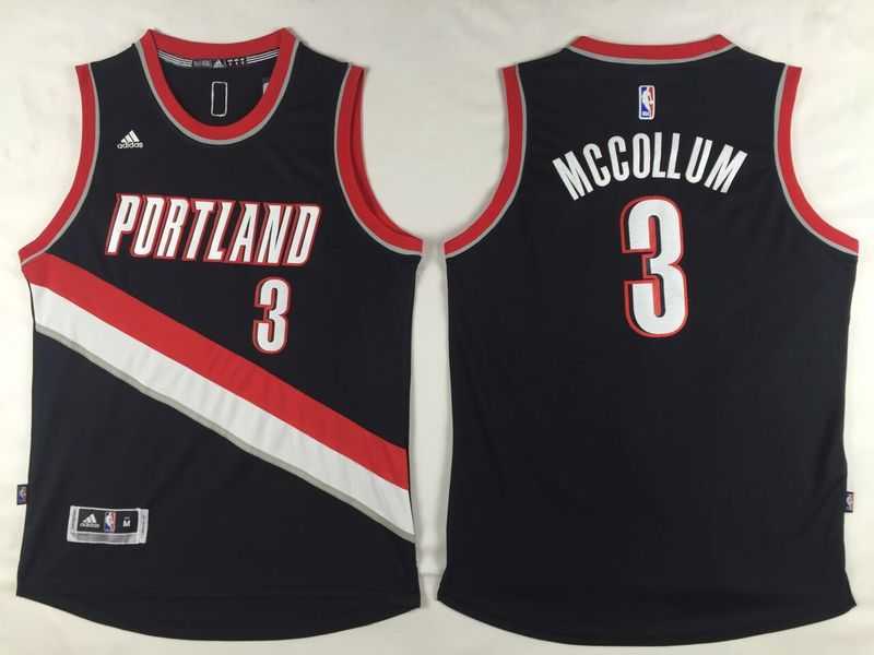 Portland TrailBlazers #3 Mccollum Black Swingman Stitched NBA Jersey,We sell and wholesale Portland TrailBlazers #3 Mccollum Black Swingman Stitched NBA Jersey on line form chian!