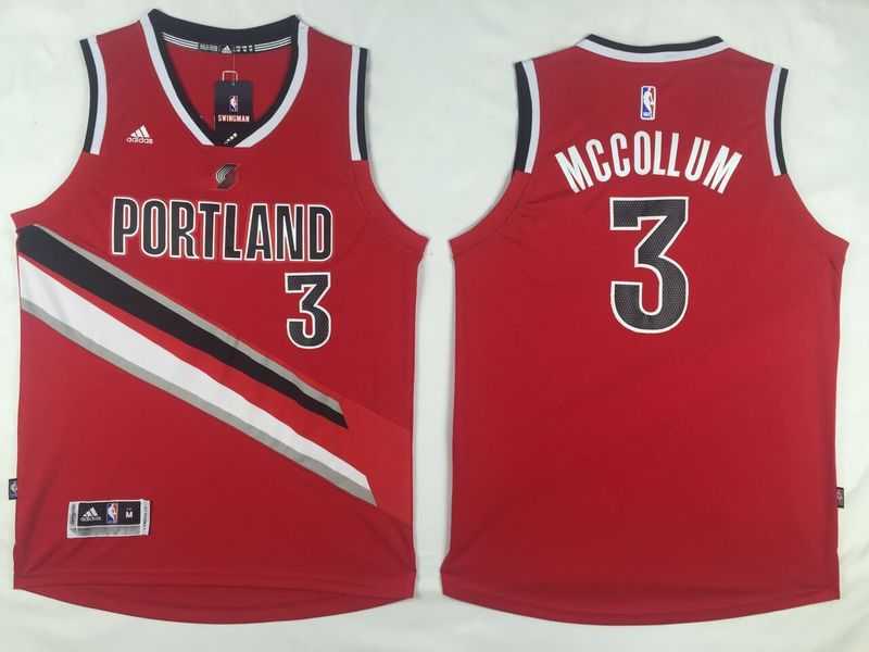 Portland TrailBlazers #3 Mccollum Red Swingman Stitched NBA Jersey,We sell and wholesale Portland TrailBlazers #3 Mccollum Red Swingman Stitched NBA Jersey on line form chian!
