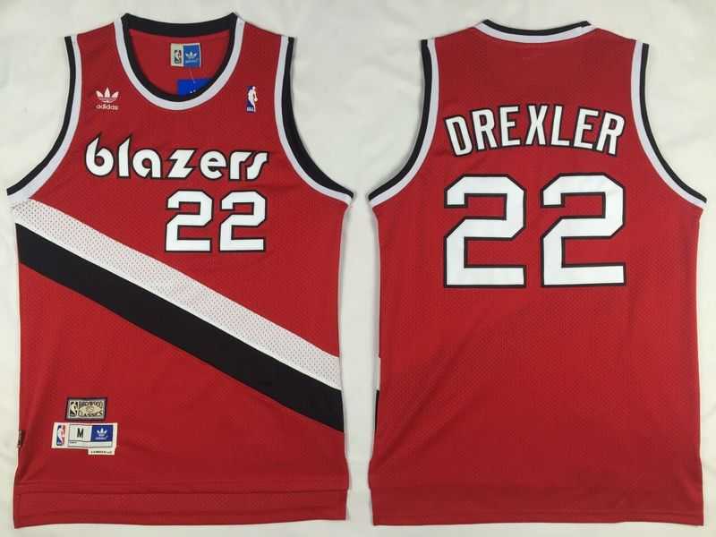 Portland Trailblazers #22 Drexler Red Throwback Swingman Jerseys,We sell and wholesale Portland Trailblazers #22 Drexler Red Throwback Swingman Jerseys on line form chian!