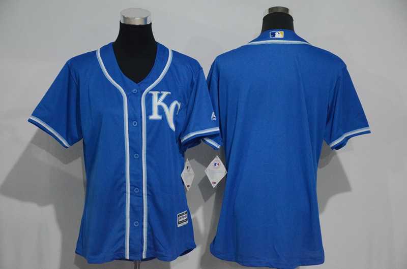 Women Kansas City Royals Customized Blue New Cool Base Stitched MLB Jersey,We sell and wholesale Women Kansas City Royals Customized Blue New Cool Base Stitched MLB Jersey on line form chian!