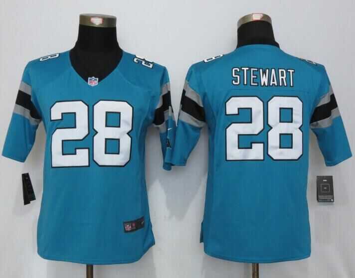 Women Limited Nike Carolina Panthers #28 Stewart Blue Team Color Stitched NFL Jerseys,We sell and wholesale Women Limited Nike Carolina Panthers #28 Stewart Blue Team Color Stitched NFL Jerseys on line form chian!