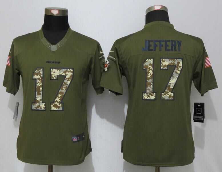 Women Limited Nike Chicago Bears #17 Jeffery Green Salute To Service Stitched NFL Jersey,We sell and wholesale Women Limited Nike Chicago Bears #17 Jeffery Green Salute To Service Stitched NFL Jersey on line form chian!