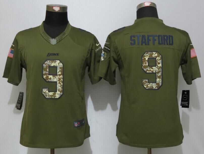 Women Limited Nike Detroit Lions #9 Stafford Green Salute To Service Stitched NFL Jersey,We sell and wholesale Women Limited Nike Detroit Lions #9 Stafford Green Salute To Service Stitched NFL Jersey on line form chian!