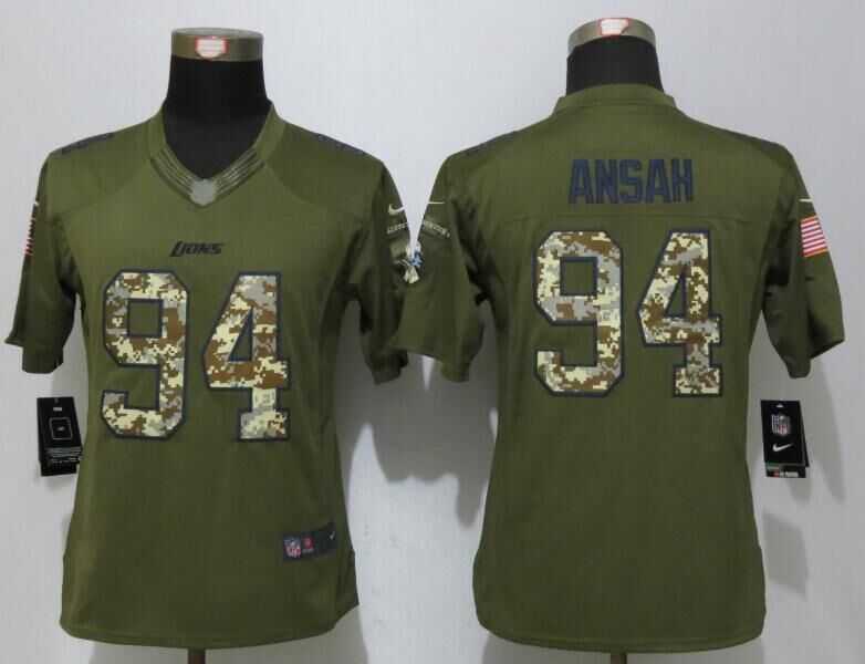 Women Limited Nike Detroit Lions #94 Ansah Green Salute To Service Stitched NFL Jersey,We sell and wholesale Women Limited Nike Detroit Lions #94 Ansah Green Salute To Service Stitched NFL Jersey on line form chian!