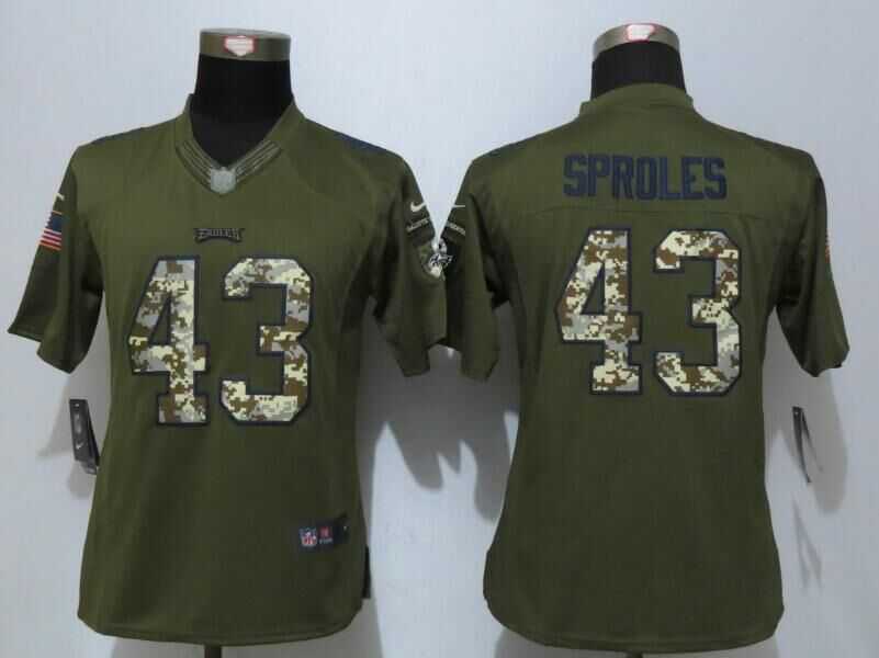 Women Limited Nike Philadelphia Eagles #43 Sproles Green Salute To Service Stitched NFL Jersey,We sell and wholesale Women Limited Nike Philadelphia Eagles #43 Sproles Green Salute To Service Stitched NFL Jersey on line form chian!