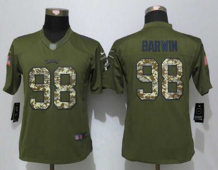Women Limited Nike Philadelphia Eagles #98 Barwin Green Salute To Service Stitched NFL Jersey,We sell and wholesale Women Limited Nike Philadelphia Eagles #98 Barwin Green Salute To Service Stitched NFL Jersey on line form chian!