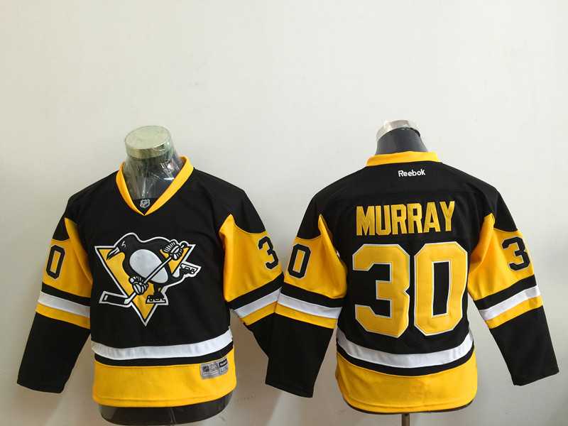 Youth Pittsburgh Penguins #30 Murray Black-Yellow Third Stitched NHL Jersey,We sell and wholesale Youth Pittsburgh Penguins #30 Murray Black-Yellow Third Stitched NHL Jersey on line form chian!