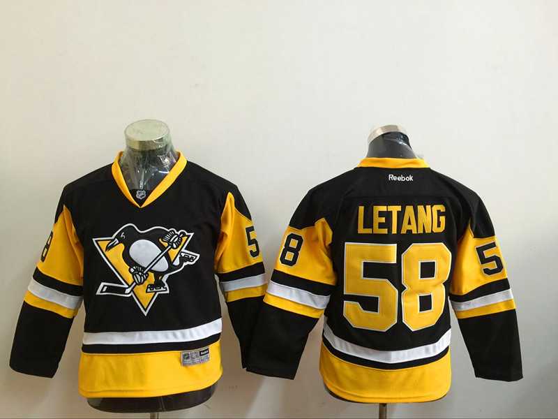 Youth Pittsburgh Penguins #58 Kris Letang Black-Yellow Third Stitched NHL Jersey,We sell and wholesale Youth Pittsburgh Penguins #58 Kris Letang Black-Yellow Third Stitched NHL Jersey on line form chian!