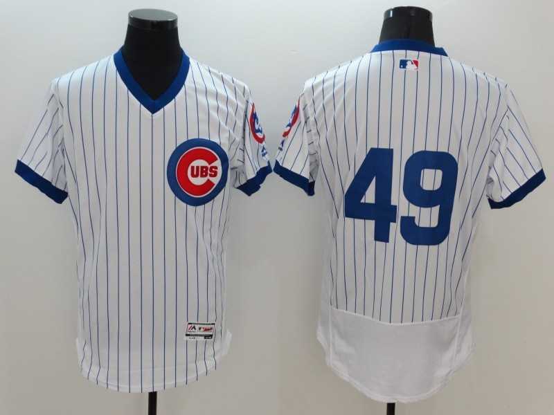 Chicago Cubs #49 Jake Arrieta (No Name) White 2016 Flexbase Collection Stitched Jersey,We sell and wholesale Chicago Cubs #49 Jake Arrieta (No Name) White 2016 Flexbase Collection Stitched Jersey on line form chian!