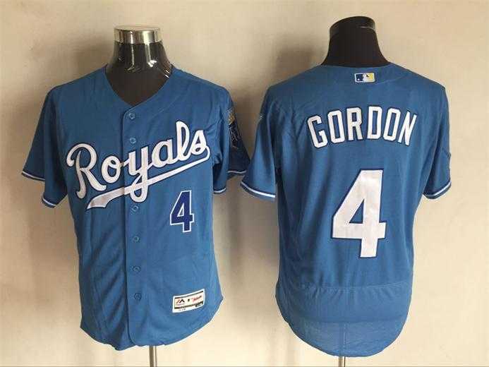 Kansas City Royals #4 Alex Gordon Blue 2016 Flexbase Collection Stitched Jersey,We sell and wholesale Kansas City Royals #4 Alex Gordon Blue 2016 Flexbase Collection Stitched Jersey on line form chian!