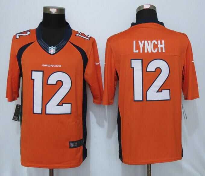Nike Limited Denver Broncos #12 Lynch Orange Men's Stitched NFL Jersey,We sell and wholesale Nike Limited Denver Broncos #12 Lynch Orange Men's Stitched NFL Jersey on line form chian!