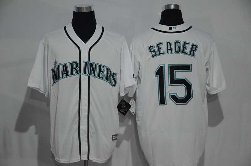Seattle Mariners #15 Kyle Seager Cream New Cool Base Stitched Baseball Jersey,We sell and wholesale Seattle Mariners #15 Kyle Seager Cream New Cool Base Stitched Baseball Jersey on line form chian!