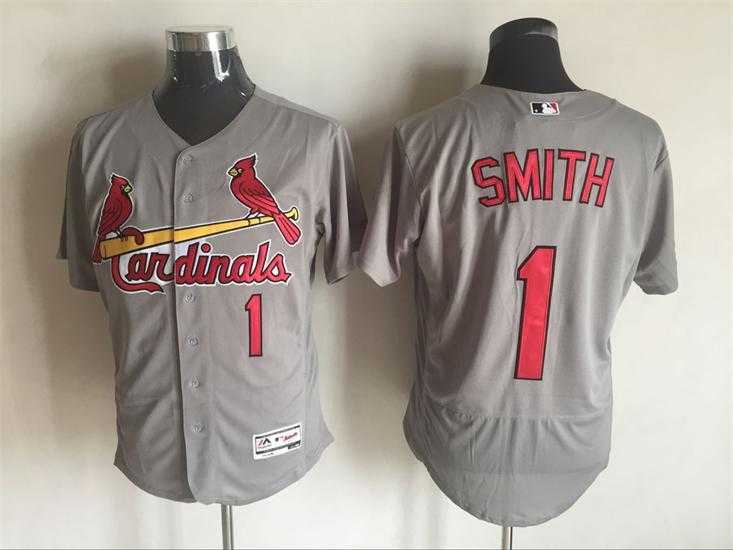St. Louis Cardinals #1 Ozzie Smith Gray 2016 Flexbase Collection Stitched Baseball Jersey,We sell and wholesale St. Louis Cardinals #1 Ozzie Smith Gray 2016 Flexbase Collection Stitched Baseball Jersey on line form chian!