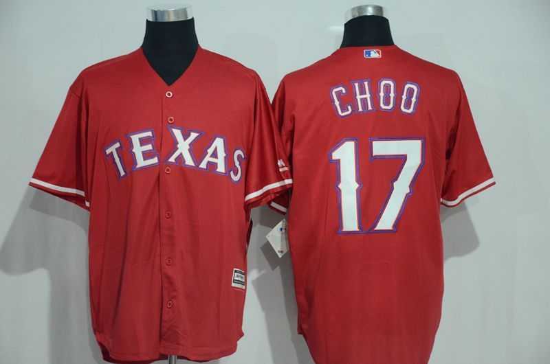 Texas Rangers #17 Shin-Soo Choo Red New Cool Base Stitched Baseball Jersey,We sell and wholesale Texas Rangers #17 Shin-Soo Choo Red New Cool Base Stitched Baseball Jersey on line form chian!