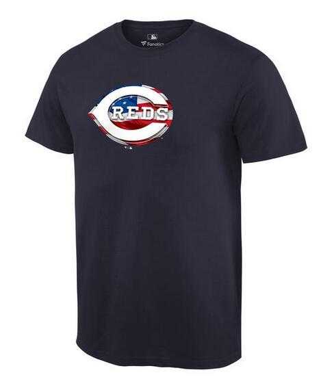 Men's Cincinnati Reds Navy Banner Wave T-Shirt,We sell and wholesale Men's Cincinnati Reds Navy Banner Wave T-Shirt on line form chian!