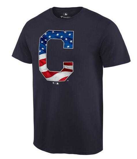 Men's Cleveland Indians Navy Banner Wave T-Shirt,We sell and wholesale Men's Cleveland Indians Navy Banner Wave T-Shirt on line form chian!