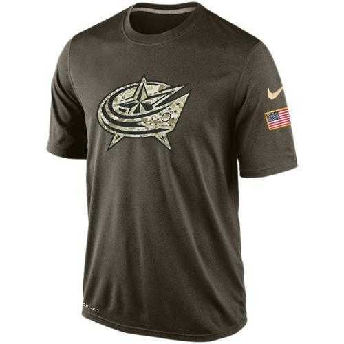 Men's Columbus Blue Jackets Salute To Service Nike Dri-FIT T-Shirt,We sell and wholesale Men's Columbus Blue Jackets Salute To Service Nike Dri-FIT T-Shirt on line form chian!