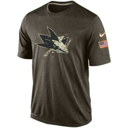 Men's San Jose Sharks Salute To Service Nike Dri-FIT T-Shirt,We sell and wholesale Men's San Jose Sharks Salute To Service Nike Dri-FIT T-Shirt on line form chian!