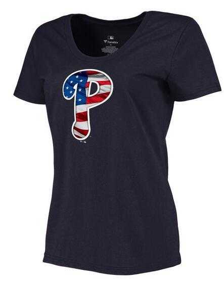 Women's Philadelphia Phillies Navy Plus Sizes Banner Wave T-Shirt,We sell and wholesale Women's Philadelphia Phillies Navy Plus Sizes Banner Wave T-Shirt on line form chian!