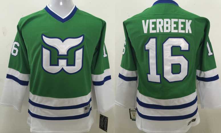 Youth Hartford Whalers #16 Verbeek Green CCM Throwback Stitched NHL Jersey,We sell and wholesale Youth Hartford Whalers #16 Verbeek Green CCM Throwback Stitched NHL Jersey on line form chian!
