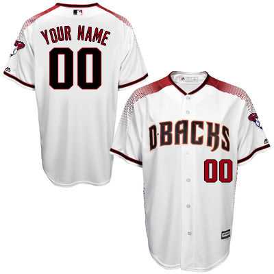 Arizona Diamondbacks Customized Men's White-Red Flexbase Collection Stitched Baseball Jersey,We sell and wholesale Arizona Diamondbacks Customized Men's White-Red Flexbase Collection Stitched Baseball Jersey on line form chian!