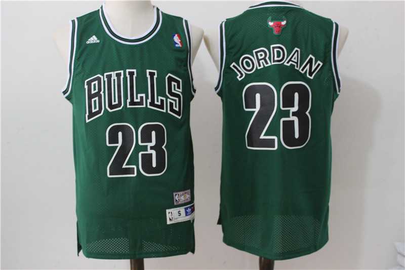 Chicago Bulls #23 Michael Jordan Green Swingman Stitched NBA Jersey,We sell and wholesale Chicago Bulls #23 Michael Jordan Green Swingman Stitched NBA Jersey on line form chian!