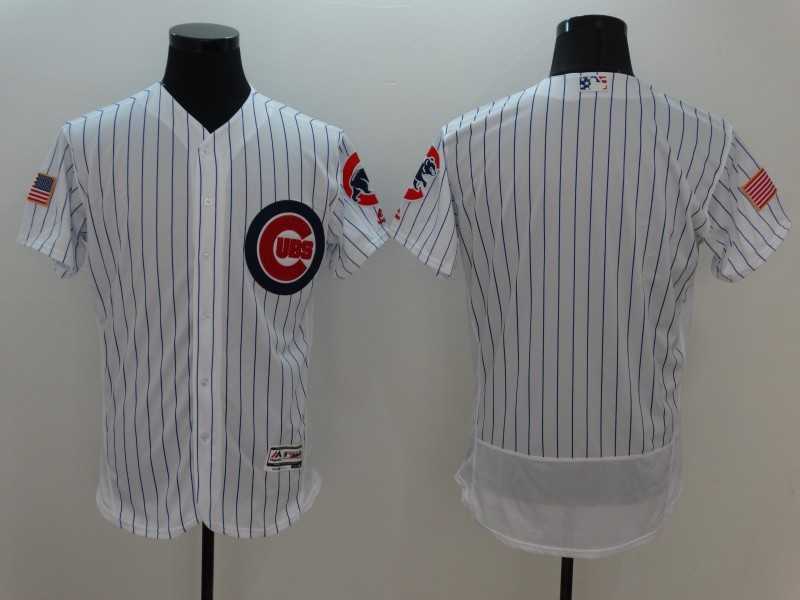Chicago Cubs Blank White Strip USA Independence Day 2016 Flexbase Collection Stitched Baseball Jersey,We sell and wholesale Chicago Cubs Blank White Strip USA Independence Day 2016 Flexbase Collection Stitched Baseball Jersey on line form chian!