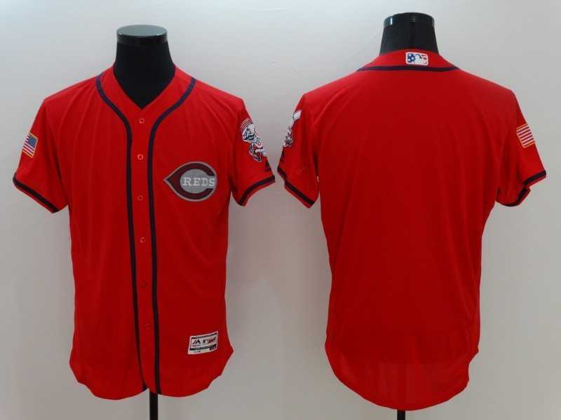 Cincinnati Reds Customized Men's Red USA Independence Day Flexbase Collection Stitched Baseball Jersey,We sell and wholesale Cincinnati Reds Customized Men's Red USA Independence Day Flexbase Collection Stitched Baseball Jersey on line form chian!