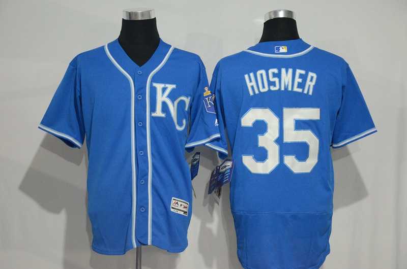 Kansas City Royals #35 Eric Hosmer Light Blue KC 2016 Flexbase Collection Stitched Baseball Jersey,We sell and wholesale Kansas City Royals #35 Eric Hosmer Light Blue KC 2016 Flexbase Collection Stitched Baseball Jersey on line form chian!