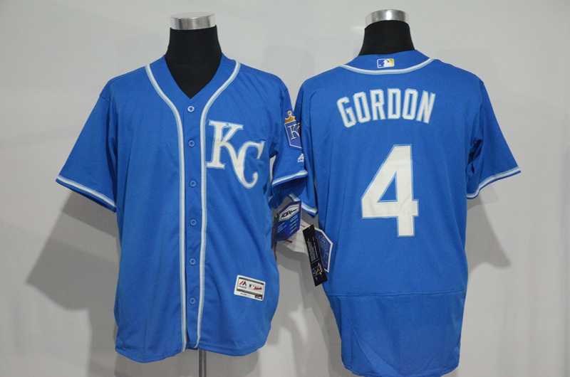 Kansas City Royals #4 Alex Gordon Light Blue KC 2016 Flexbase Collection Stitched Baseball Jersey,We sell and wholesale Kansas City Royals #4 Alex Gordon Light Blue KC 2016 Flexbase Collection Stitched Baseball Jersey on line form chian!