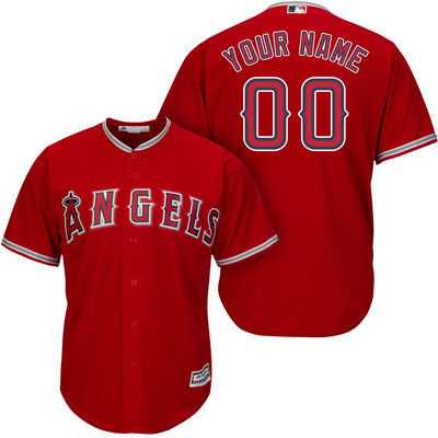 Los Angeles Angels of Anaheim Customized Red Men's New Cool Base Stitched MLB Jersey,We sell and wholesale Los Angeles Angels of Anaheim Customized Red Men's New Cool Base Stitched MLB Jersey on line form chian!