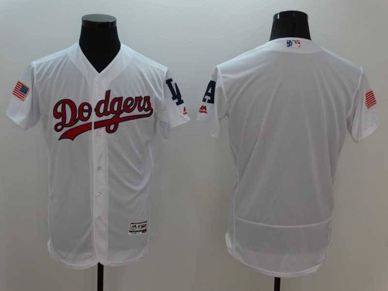 Los Angeles Dodgers Blank White USA Independence Day 2016 Flexbase Collection Stitched Baseball Jersey,We sell and wholesale Los Angeles Dodgers Blank White USA Independence Day 2016 Flexbase Collection Stitched Baseball Jersey on line form chian!