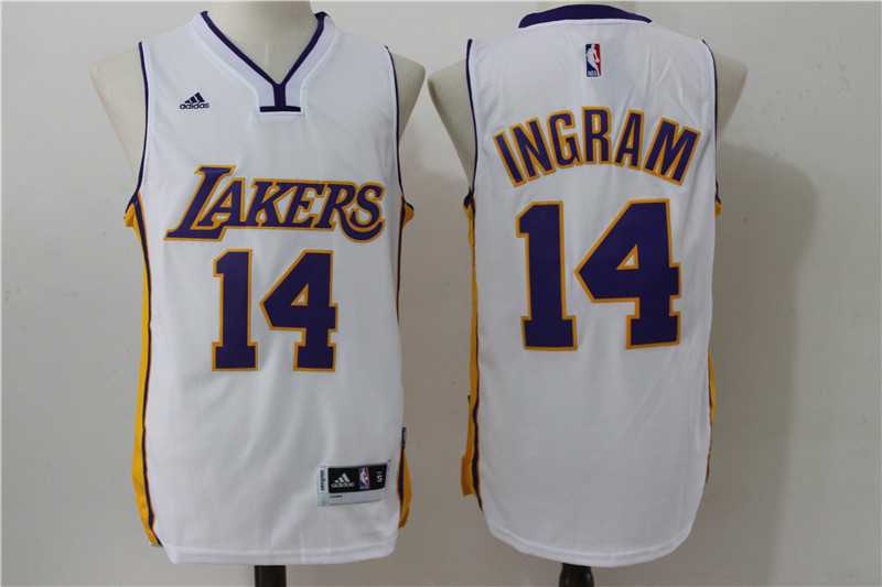 Los Angeles Lakers #14 Ingram White Swingman Stitched NBA Jersey,We sell and wholesale Los Angeles Lakers #14 Ingram White Swingman Stitched NBA Jersey on line form chian!