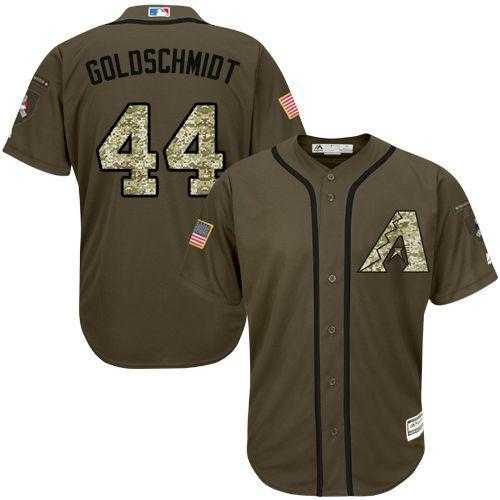 Arizona Diamondbacks #44 Paul Goldschmidt Green Salute to Service Stitched Baseball Jersey Jiasu,We sell and wholesale Arizona Diamondbacks #44 Paul Goldschmidt Green Salute to Service Stitched Baseball Jersey Jiasu on line form chian!