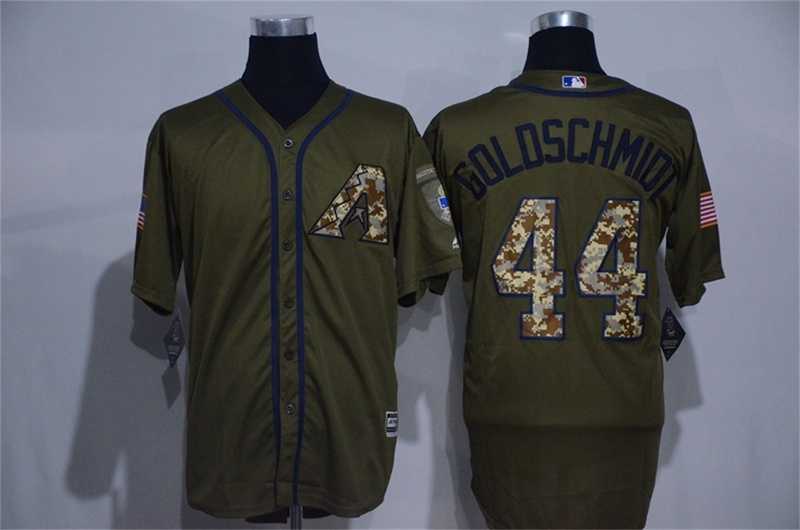 Arizona Diamondbacks #44 Paul Goldschmidt Green Salute to Service Stitched Baseball Jersey,We sell and wholesale Arizona Diamondbacks #44 Paul Goldschmidt Green Salute to Service Stitched Baseball Jersey on line form chian!