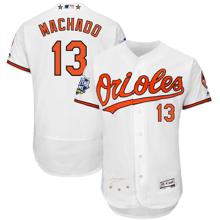 Baltimore Orioles #13 Manny Machado White 2016 All Star Flexbase Collection Signature Stitched Jersey Jiasu,We sell and wholesale Baltimore Orioles #13 Manny Machado White 2016 All Star Flexbase Collection Signature Stitched Jersey Jiasu on line form chian!