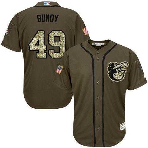 Baltimore Orioles #49 Dylan Bundy Green Salute to Service Stitched Baseball Jersey Jiasu,We sell and wholesale Baltimore Orioles #49 Dylan Bundy Green Salute to Service Stitched Baseball Jersey Jiasu on line form chian!