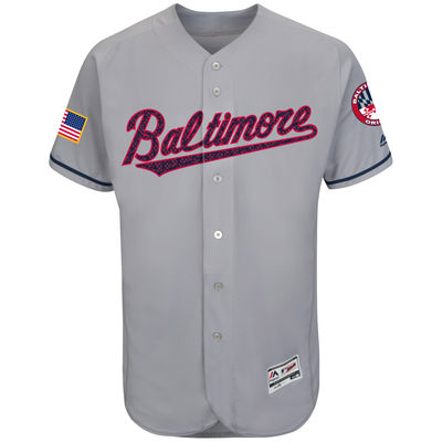 Baltimore Orioles Customized Gray 2016 Fashion Stars & Stripes Flexbase Stitched Baseball Jersey,We sell and wholesale Baltimore Orioles Customized Gray 2016 Fashion Stars & Stripes Flexbase Stitched Baseball Jersey on line form chian!