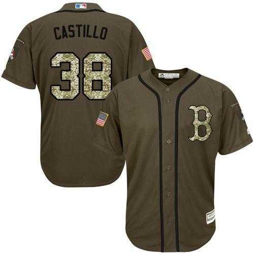 Boston Red Sox #38 Rusney Castillo Green Salute to Service Stitched Baseball Jersey Jiasu,We sell and wholesale Boston Red Sox #38 Rusney Castillo Green Salute to Service Stitched Baseball Jersey Jiasu on line form chian!