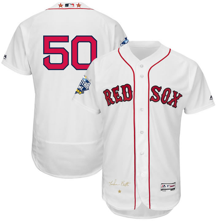 Boston Red Sox #50 Mookie Betts White 2016 All Star Flexbase Collection Signature Stitched Jersey Jiasu,We sell and wholesale Boston Red Sox #50 Mookie Betts White 2016 All Star Flexbase Collection Signature Stitched Jersey Jiasu on line form chian!