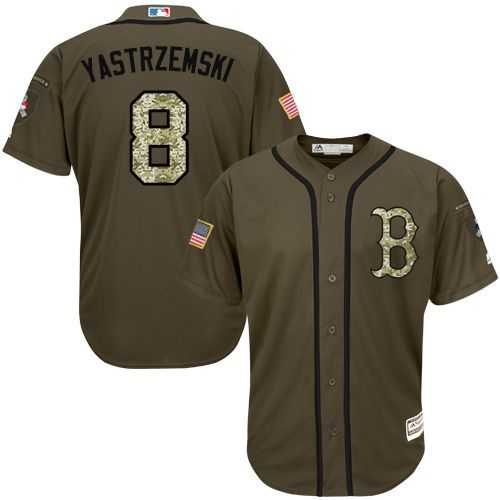 Boston Red Sox #8 Carl Yastrzemski Green Salute to Service Stitched Baseball Jersey Jiasu,We sell and wholesale Boston Red Sox #8 Carl Yastrzemski Green Salute to Service Stitched Baseball Jersey Jiasu on line form chian!