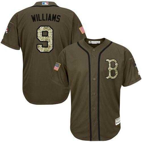 Boston Red Sox #9 Ted Williams Green Salute to Service Stitched Baseball Jersey Jiasu,We sell and wholesale Boston Red Sox #9 Ted Williams Green Salute to Service Stitched Baseball Jersey Jiasu on line form chian!