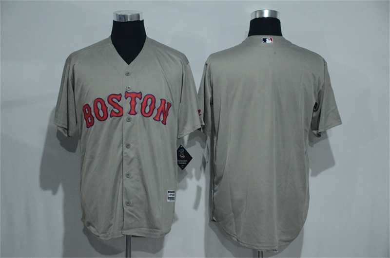 Boston Red Sox Blank Gray New Cool Base Stitched MLB Jersey,We sell and wholesale Boston Red Sox Blank Gray New Cool Base Stitched MLB Jersey on line form chian!
