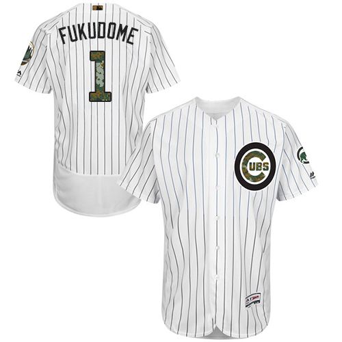 Chicago Cubs #1 Kosuke Fukudome White(Blue Strip) Flexbase Collection 2016 Memorial Day Stitched Baseball Jersey Jiasu,We sell and wholesale Chicago Cubs #1 Kosuke Fukudome White(Blue Strip) Flexbase Collection 2016 Memorial Day Stitched Baseball Jersey Jiasu on line form chian!