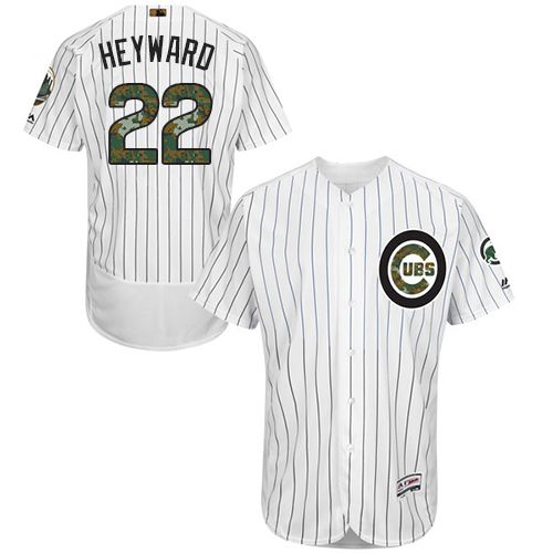 Chicago Cubs #22 Jason Heyward White(Blue Strip) Flexbase Collection 2016 Memorial Day Stitched Baseball Jersey Jiasu,We sell and wholesale Chicago Cubs #22 Jason Heyward White(Blue Strip) Flexbase Collection 2016 Memorial Day Stitched Baseball Jersey Jiasu on line form chian!