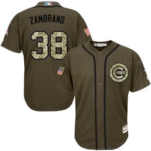Chicago Cubs #38 Carlos Zambrano Green Salute to Service Stitched Baseball Jersey Jiasu,We sell and wholesale Chicago Cubs #38 Carlos Zambrano Green Salute to Service Stitched Baseball Jersey Jiasu on line form chian!