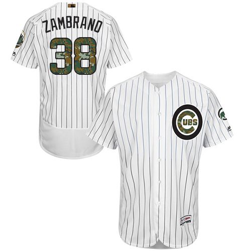 Chicago Cubs #38 Carlos Zambrano White(Blue Strip) Flexbase Collection 2016 Memorial Day Stitched Baseball Jersey Jiasu,We sell and wholesale Chicago Cubs #38 Carlos Zambrano White(Blue Strip) Flexbase Collection 2016 Memorial Day Stitched Baseball Jersey Jiasu on line form chian!